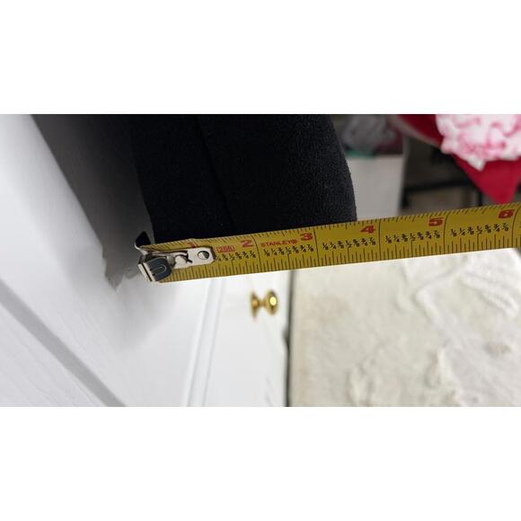 American Leather Co. Marietta Knot Hobo 2.0 Black Suede Shoulder Bag NWT $195 - Picture 4 of 9